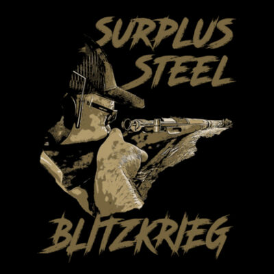 Surplus Steel 2023 No. 2 - Mens Outline Tee Design