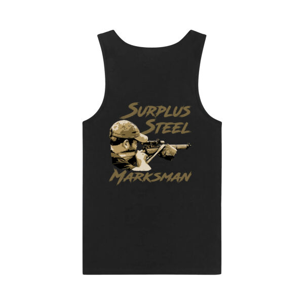 Surplus Steel 2023 Marksman - Mens Concept Singlet Thumbnail